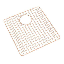 Load image into Gallery viewer, Rohl WSGRSS1718SC Bar/Food Prep Sinks in Stainless Copper Vinyl with Feet Wire Sink Grid
