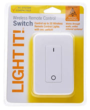 Load image into Gallery viewer, LIGHT IT! by Fulcrum, 30019-308 Wireless Remote Control Switch, White, Single pack
