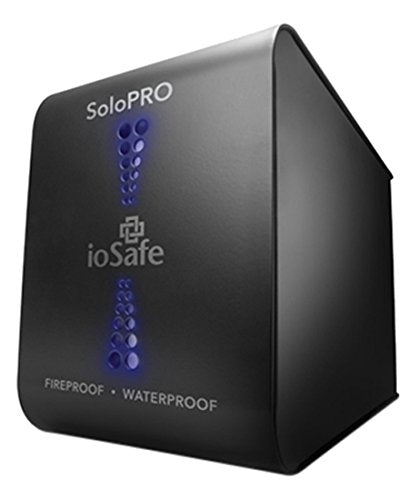 ioSafe SM4TB5YR Solo Pro - Hard Drive - 4 TB - USB3.0, Black