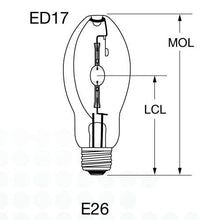 Load image into Gallery viewer, Ushio 5000230 - UMH-50/U, ED17 50 watt Metal Halide Light Bulb
