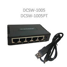 Load image into Gallery viewer, Dualcomm DCSW-1005PT 10/100 Ethernet Network TAP w/PoE Pass-Through
