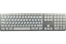 Load image into Gallery viewer, NS Russian Cyrillic - English Non-Transparent Keyboard Labels White Background are Compatible with Apple for Desktop, Laptop and Notebook
