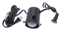 Load image into Gallery viewer, 2 Light Kit Portable Drop-in Mini Canister Light Fixture, Black Finish, 10 Ft Power Cord. Female Outlet to Allow for Add-on&#39;s. 25W Incandescent Bulb Included. UL Certified
