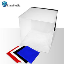 Load image into Gallery viewer, 20&quot; x 20&quot; Photo Studio Softbox Diffuser Photo Box Tent with Chromakey Background, LimoStudio, LMS322

