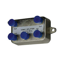 Load image into Gallery viewer, On-Q VM0204 Vertical Coax Splitter, 1X4, 2GHz
