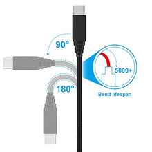 Load image into Gallery viewer, Charger Cable Cord for Samsung Galaxy A42 A32 5G A50 A20 A10E Note 10 10+ S9 S8 S10 S10E Plus A70,Nokia 6.1 7.1 7,BlackBerry Keyone/Key2 LE Fast Charging Charge Phone Power Wire 3-3-6-FT,USB Type C
