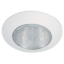 Load image into Gallery viewer, Elco Lighting EL313SH S 6&quot; Shower Trim with Fresnel Lens and Cone Reflector for Snap-in Socket - EL313SH
