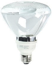 Load image into Gallery viewer, TCP 2P3819 CFL Covered PAR38 - 85 Watt Equivalent (only 19w used!) Soft White (2700K) PAR Flood Light Bulb - Wet Location Rated
