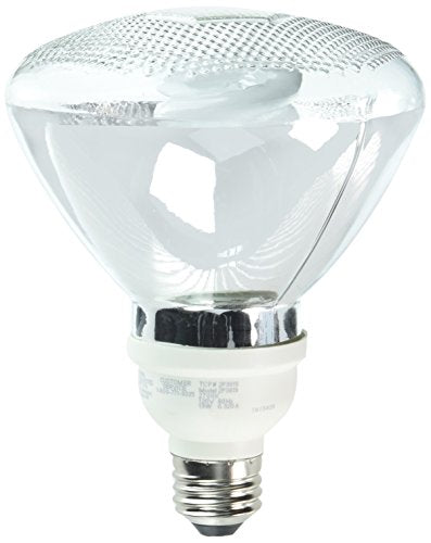 TCP 2P3819 CFL Covered PAR38 - 85 Watt Equivalent (only 19w used!) Soft White (2700K) PAR Flood Light Bulb - Wet Location Rated