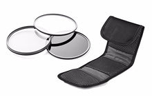 Load image into Gallery viewer, Canon EOS M50 High Grade Multi-Coated, Multi-Threaded, 3 Piece Lens Filter Kit (55mm) + Nw Direct Microfiber Cleaning Cloth.
