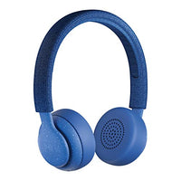 Been There, On-Ear Bluetooth Headphones 14 Hour Playtime, Hands-Free Calling, Sweat and Rain Resistant IPX4 Rated, 50 ft. Range JAM Audio Blue