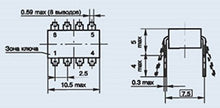 Load image into Gallery viewer, S.U.R. &amp; R Tools IC/Microchip USSR KR140UD1408B Analogue LM308 15 pcs
