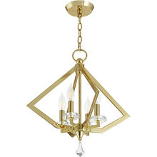 Load image into Gallery viewer, Livex Lighting 50664-02 Mini Chandelier, Polished Brass
