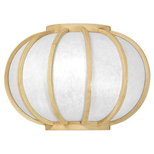 Load image into Gallery viewer, Oriental Furniture 13.5&quot; Harajuku Design Round Wall Sconce - Natural

