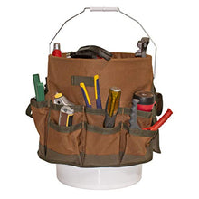 Load image into Gallery viewer, Bucket Boss The Bucketeer Bucket Tool Organizer in Brown, 10030
