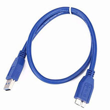Load image into Gallery viewer, USB 3.0 Type A Male to Microphone B Male Extension Cable Cord Adapter 0.3/1.5/3/5m 5Gbp/s Transfer Rate (150cm)
