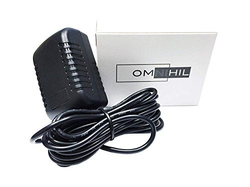Omnihil 8 Feet Adapter Charger Compatible with Plustek Photo Scanner - ephoto Z300