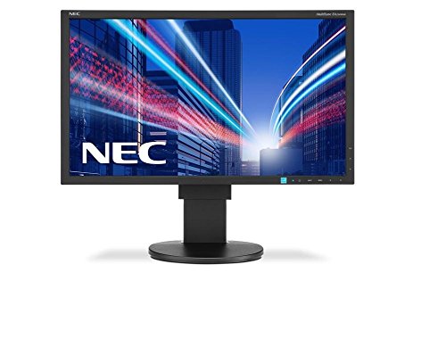 NEC MultiSync EA234WMI-BK 23 inch Widescreen 1,000:1 6ms VGA/DVI/HDMI/DisplayPort/USB LED LCD Monitor, w/ Speakers (Black)
