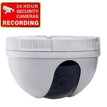 Load image into Gallery viewer, VideoSecu CCTV CCD Dome Security Camera 420 TVL f 3.6mm Wide Angle Lens for DVR Home Surveillance System DM10W 1CZ
