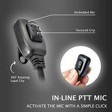 Load image into Gallery viewer, ProMaxPower G-Shape Earbud Earpiece with PTT Mic for Motorola Radios MOTOTRBO XPR6550, XPR7350, XPR7550e, XPR7580e, APX900, APX4000, APX6000, MTP850S
