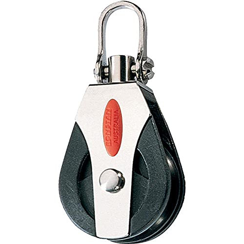 Pulley Block, Wire Rope, 1100 lb Load Cap.
