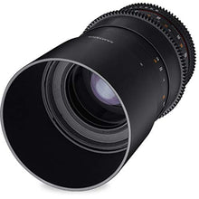 Load image into Gallery viewer, Samyang Lens for Sony E 100 mm Macro T3.1 VDSLR Black
