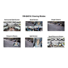 Load image into Gallery viewer, CCTV Camera Pros VM-Q401A CCTV BNC Color Quad Processor | Analog Security Camera Mux | Video Screen Splitter | 4 Channel Multiplexer
