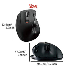 Load image into Gallery viewer, ELECOM M-XT4DRBK Wireless Trackball mouse for Left-Handed, EX-G series L size 2.4GHz 6 buttons Black
