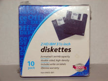 Load image into Gallery viewer, Office Depot Brand 3.5&quot; Bulk Diskettes, Ibm Format, Ds/Hd, Black, Box Of 10
