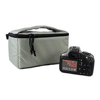 AlexGT Padded Shockproof Foldable Partition Camera Insert Protective Bag for Sony Canon Nikon DSLR Shot Or Flash Light
