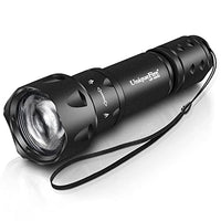 UniqueFire 940nm IR Flashlight Lights T20 IR LED Illuminator, Upgraded 44mm Fresnel Lens Zoomable Torch, Infrared Light Night Vision with 3 Modes Memory Function for Hog Coyote and Varmint Hunting