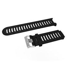 Load image into Gallery viewer, MOTONG Garmin Forerunner 910XT Replacement Band - MOTONG Silicone Strap Replacement Band for Garmin Forerunner 910XT (Silicone Black)
