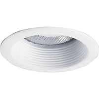 Progress Lighting P8175-28 Step Baffle 6-1/8-Inch Diameter For Ic and Non-Ic Housings, Bright White