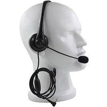 Load image into Gallery viewer, Tenq Earpiece Headset with Boom Mic for for Motorola Talkabout Radio XTR Xtr446 1pin
