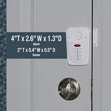 Load image into Gallery viewer, SABRE Wireless Elite Home and Commercial Door Security Alarm with LOUD 120 dB Siren and Exit Entry Delays - DIY EASY to Install
