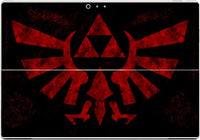 Red Triforce Surface Pro 3 Vinyl Decal Sticker Skin by Demon Decal