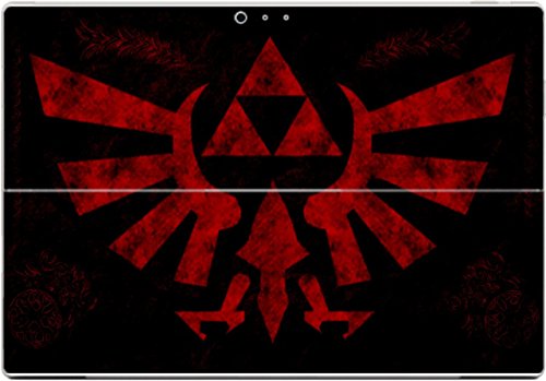 Red Triforce Surface Pro 3 Vinyl Decal Sticker Skin by Demon Decal