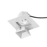 WAC Lighting R3ASDL-F840-WT Aether Square Invisible Trim with LED Light Engine Flood 40 Beam 4000K Cool White