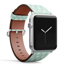 Load image into Gallery viewer, Compatible with Small Apple Watch 38mm, 40mm, 41mm (All Series) Leather Watch Wrist Band Strap Bracelet with Adapters (Teeth Dentistry Health Care Cute)
