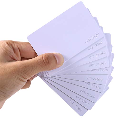 HWMATE IC Smart Clone UID Card RFID 13.56MHz Changeable Block 0 Sector Writable 1k (50 Pack)
