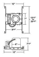 Load image into Gallery viewer, NICOR Lighting 6-inch 18-Watt Fluorescent Recessed Housing with Electronic Ballast (17007AEBM18)
