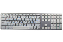 Load image into Gallery viewer, Italian - English NS Non-Transparent Keyboard Labels are Compatible with Apple White Background for Desktop, Laptop and Notebook

