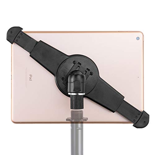 GRIFITI NOOTLE Music MIC Stand RETROFIT Large Universal Tablet Adaptor 5/8 27 Female to 1/4 20 Male Mini Ball Head Tablet Mount for 9.5-14.5 INCH Large to Standard Tablets and IPADS