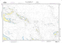NGA Chart 604-Coral and Solomon Seas (and Adjacent Seas)