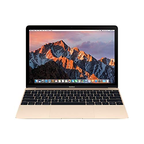 Apple MacBook MK4N2LL/A 12in Laptop with Retina Display 512 GB, Gold - (Renewed)
