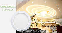 Load image into Gallery viewer, ZEEZ Lighting - 9W (OD 4.75&quot; / ID 4&quot;) Cool White LED Recessed Panel Down Light Bulb Slim Lamp Fixture w/Junction Box ETL Listed - 1 Pack
