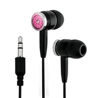 GRAPHICS & MORE Cute Chocolate Valentine Donut Pink Hearts Novelty in-Ear Earbud Headphones