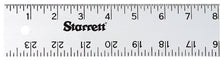 Load image into Gallery viewer, Starrett ASE-24 Anodized Aluminum Straight Edge Rule, 24&quot; Length, 2&quot; Width
