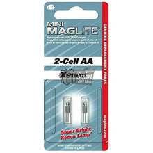 Load image into Gallery viewer, Maglite Replacement Lamps for 2-Cell AA Mini Flashlight, 2-Pack

