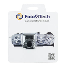 Load image into Gallery viewer, Foto&amp;Tech Standard Hot Shoe Cover Compatible with Fujifilm X-A5 X-H1 X-E3 X-T2 A3 A10/GFX 50S/X-Pro2 X-Pro1 X-T20 X-T10 X70 X30 X100T X-A2 X-A1 X-T1 X-E2S X-E2 X-E1 X-M2 X-Q1 S1 FinePix X100 X20 X-S1
